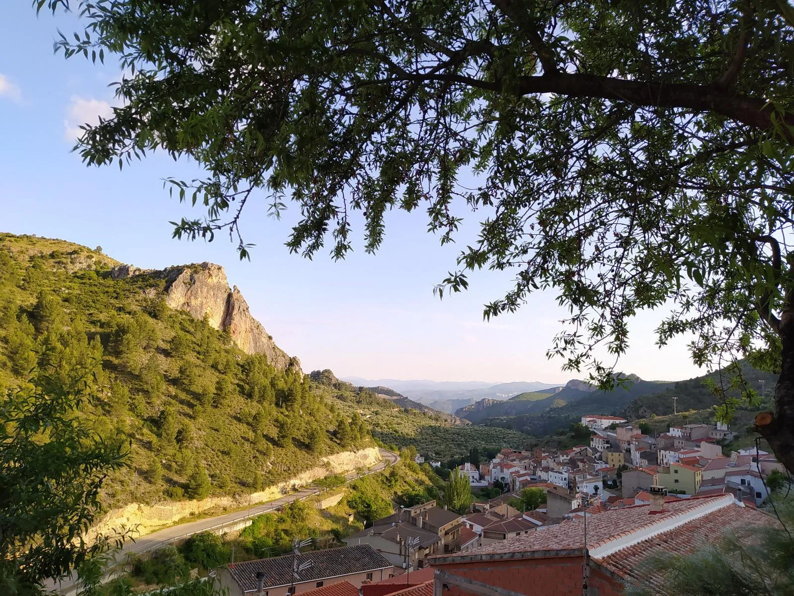 Mirador alto del pueblo