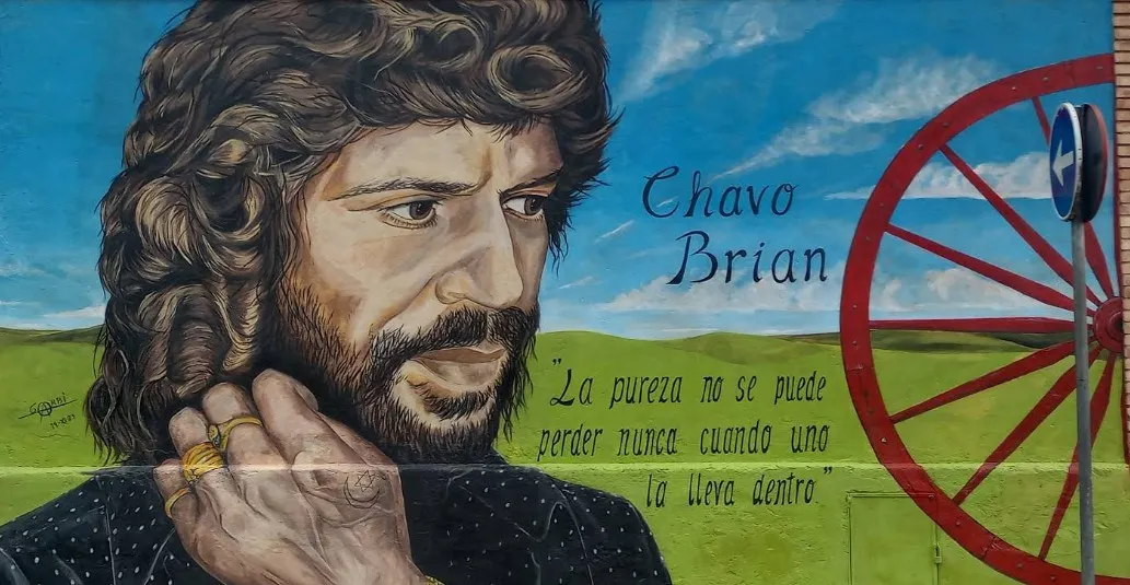 Mural "Camarón de la Isla" de Estella Lizarra
