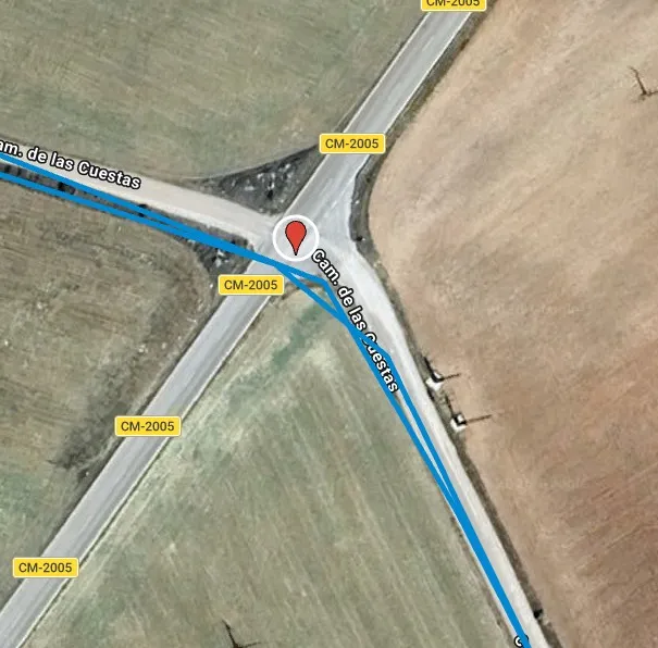 Cruce de carretera - atención
