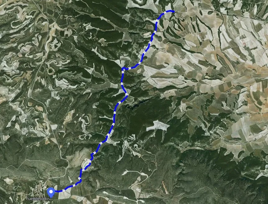 Ruta Vía Verde - Fuendetodos - Imagen 2